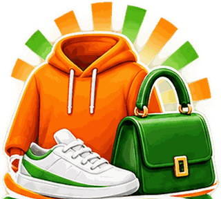 Hoodie, Sneaker und Handtasche – Symbolbild für Mode-Angebote